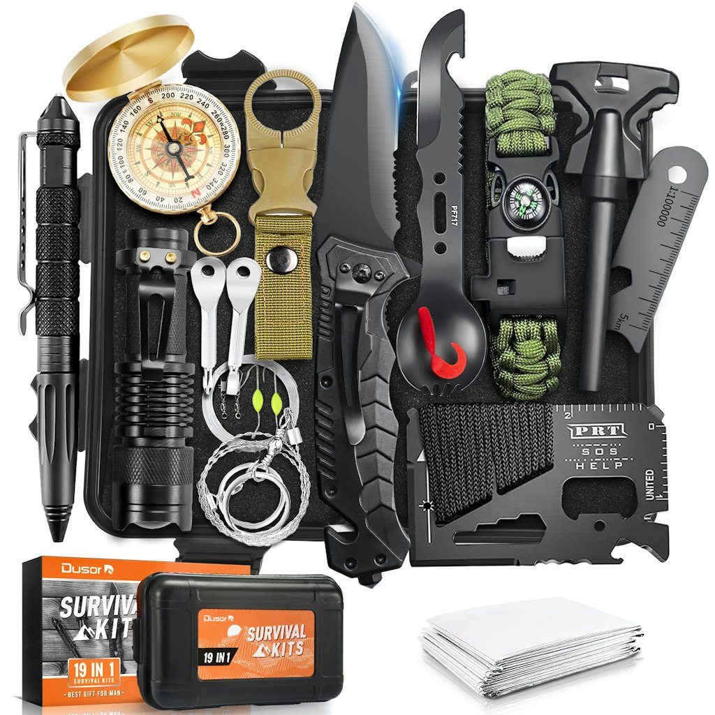 19-in-1 Survival Kit: $16 19-in-1 Survival Kit: $16