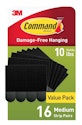 Command Medium Picture Hanging Strips 16-Pair Pack for $10 + free shipping w/ Prime