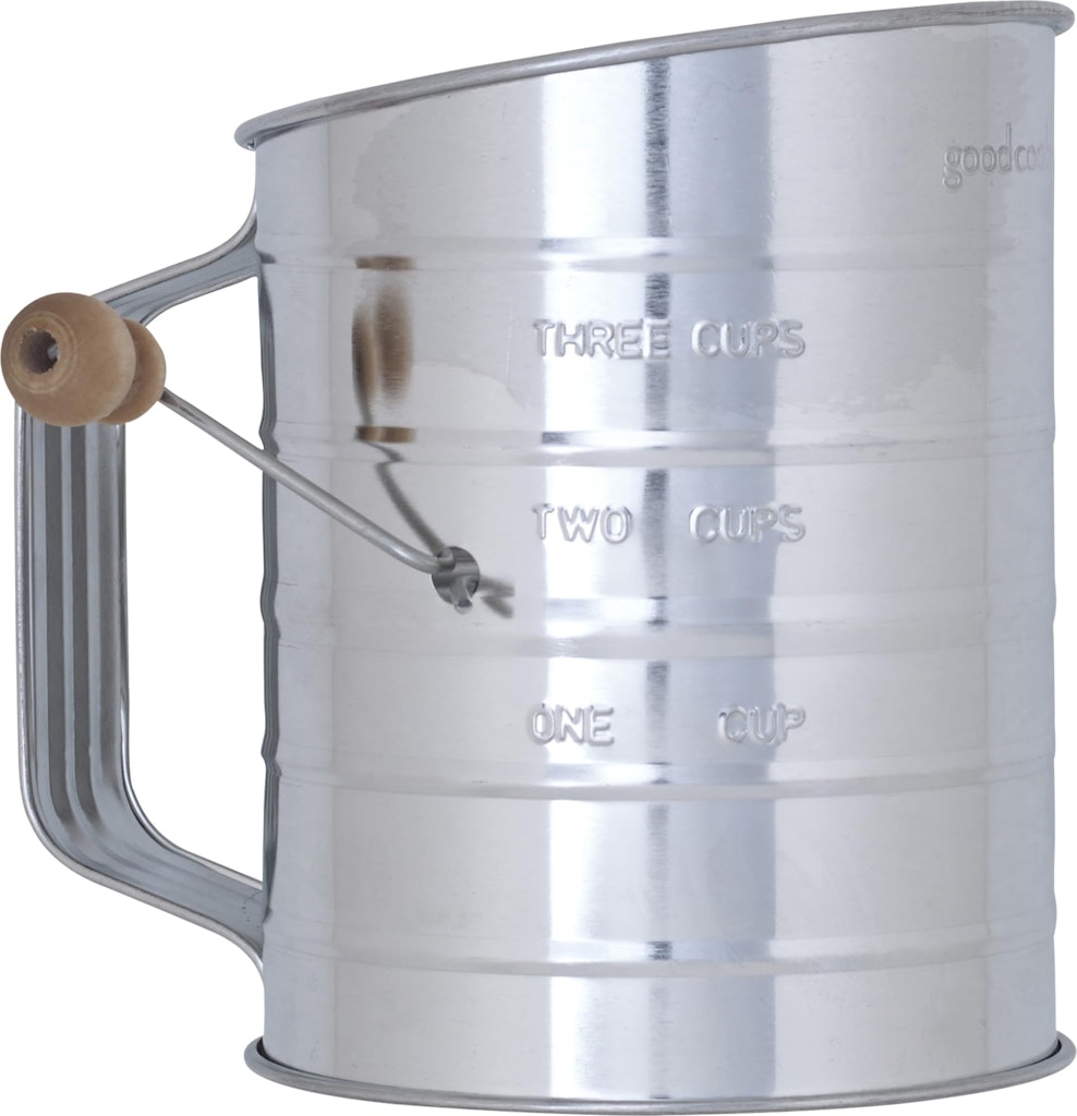 GoodCook Everyday 3-Cup Hand Crank Sifter: $5.77