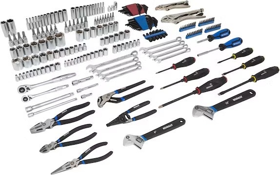 Kobalt 238-Piece SAE & Metric Mechanics Tool Set: $99