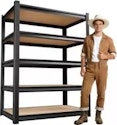 350-lb. Metal Storage Rack Sale for $48 + free shipping