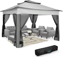 11-Foot Pop-Up Gazebo Pavilion w/ Mosquito Netting for $88 + free shipping