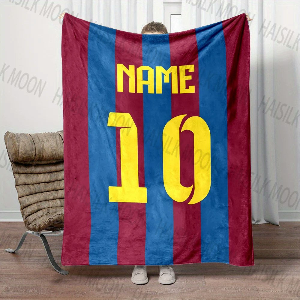 Customized Star Jersey Print Blanket: $13 Customized Star Jersey Print Blanket: $13