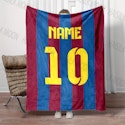 Customized Star Jersey Print Blanket for $13 + free shipping