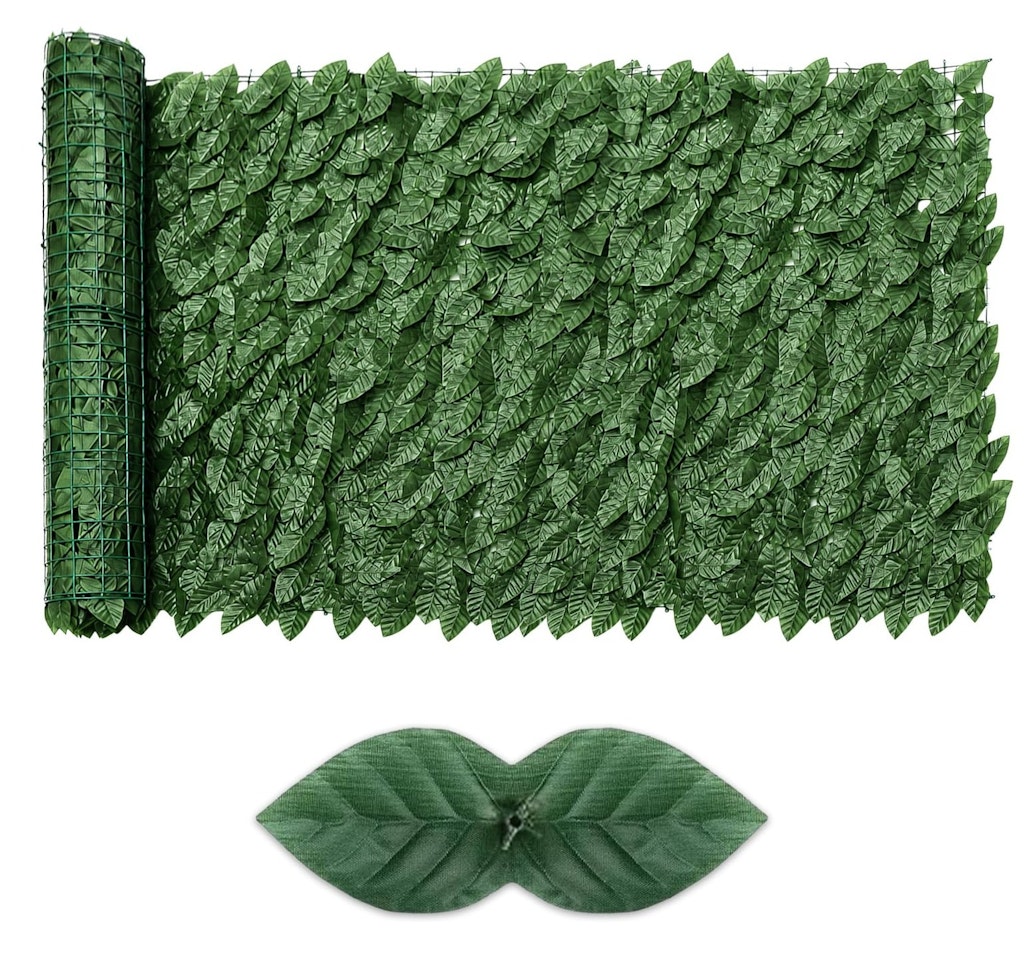 39.4" x 99" Artificial Ivy Privacy Fence Screen: $9.99
