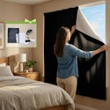 79" x 57" Black Out Window Cover for $6 + free shipping w/ Prime