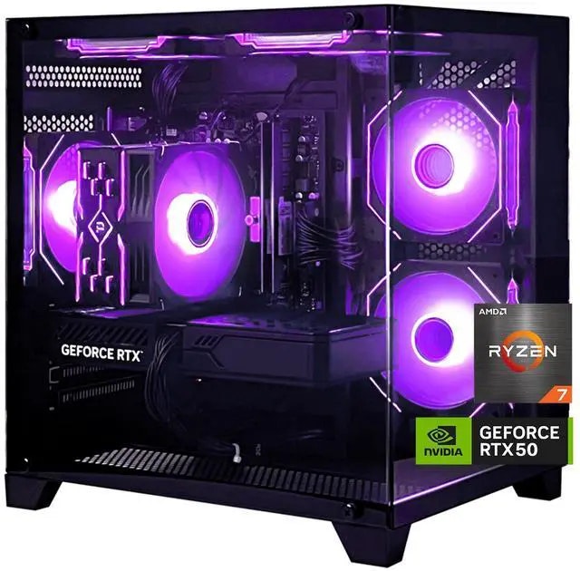 AOACE Ryzen 7 Gaming PC w/ GeForce RTX 5060 and 32GB RAM:  $1,000 + $40 Gift Card