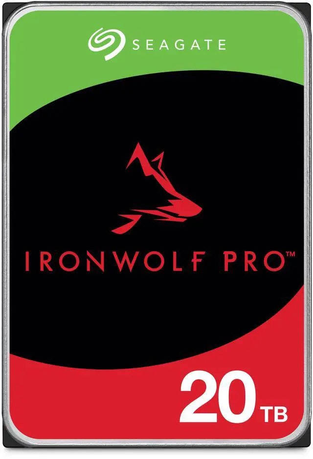 Seagate IronWolf Pro 20TB NAS Hard Drive : $670 Seagate IronWolf Pro 20TB NAS Hard Drive : $670