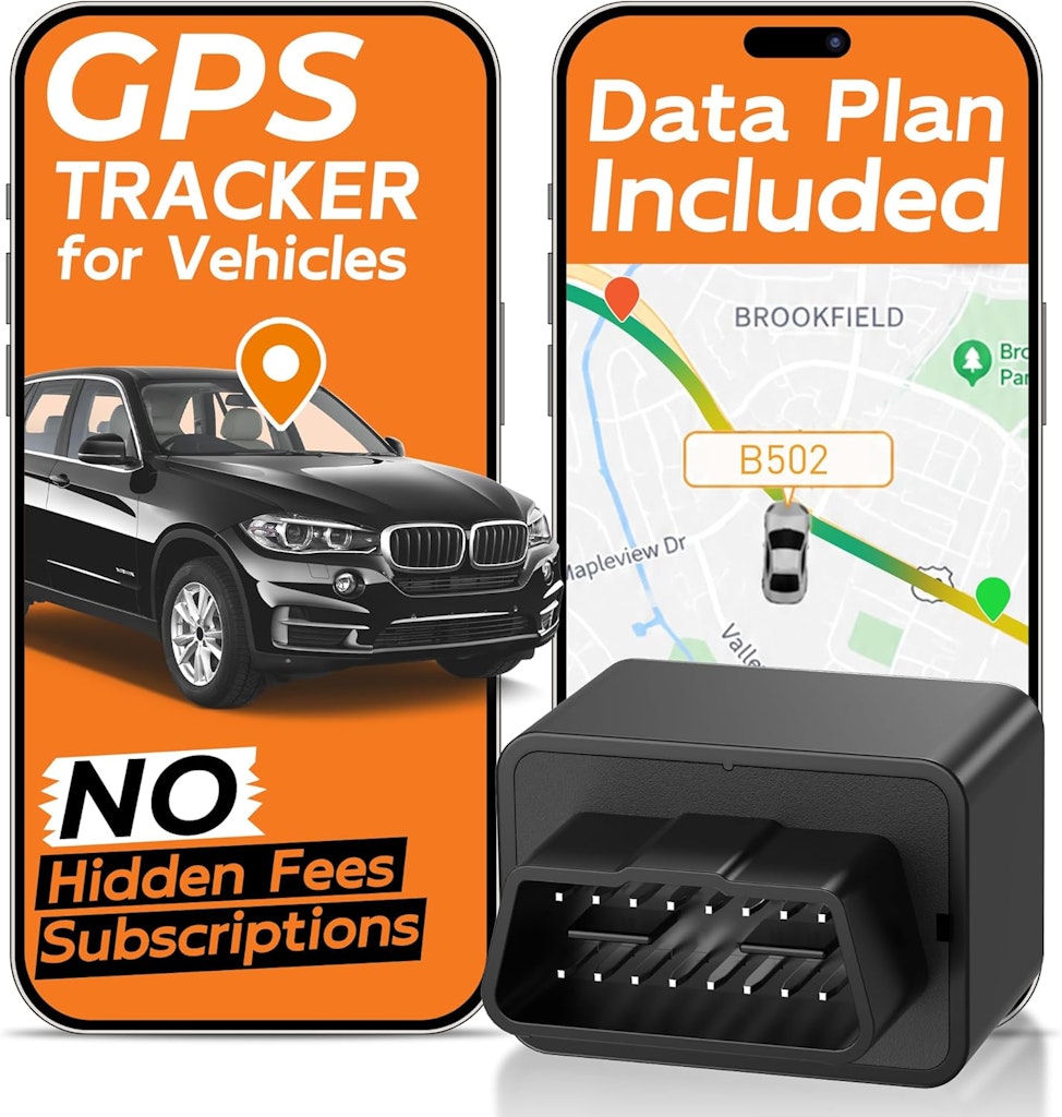 TuTrackAI OBD 4G LTE GPS Vehicle Tracker: $76.98