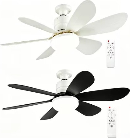 6-Speed Ceiling Fan w/ Lights: $67