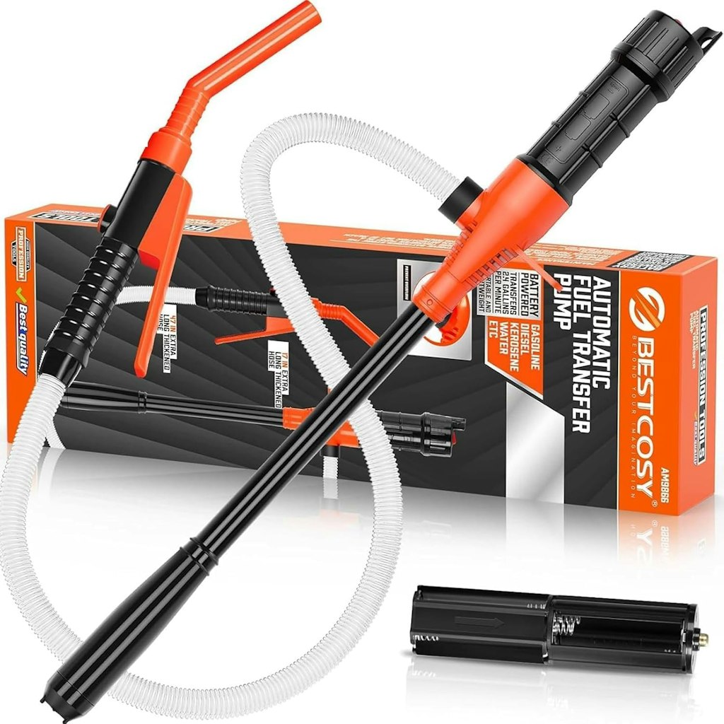Electric Fuel Transfer Siphon Pump: $22