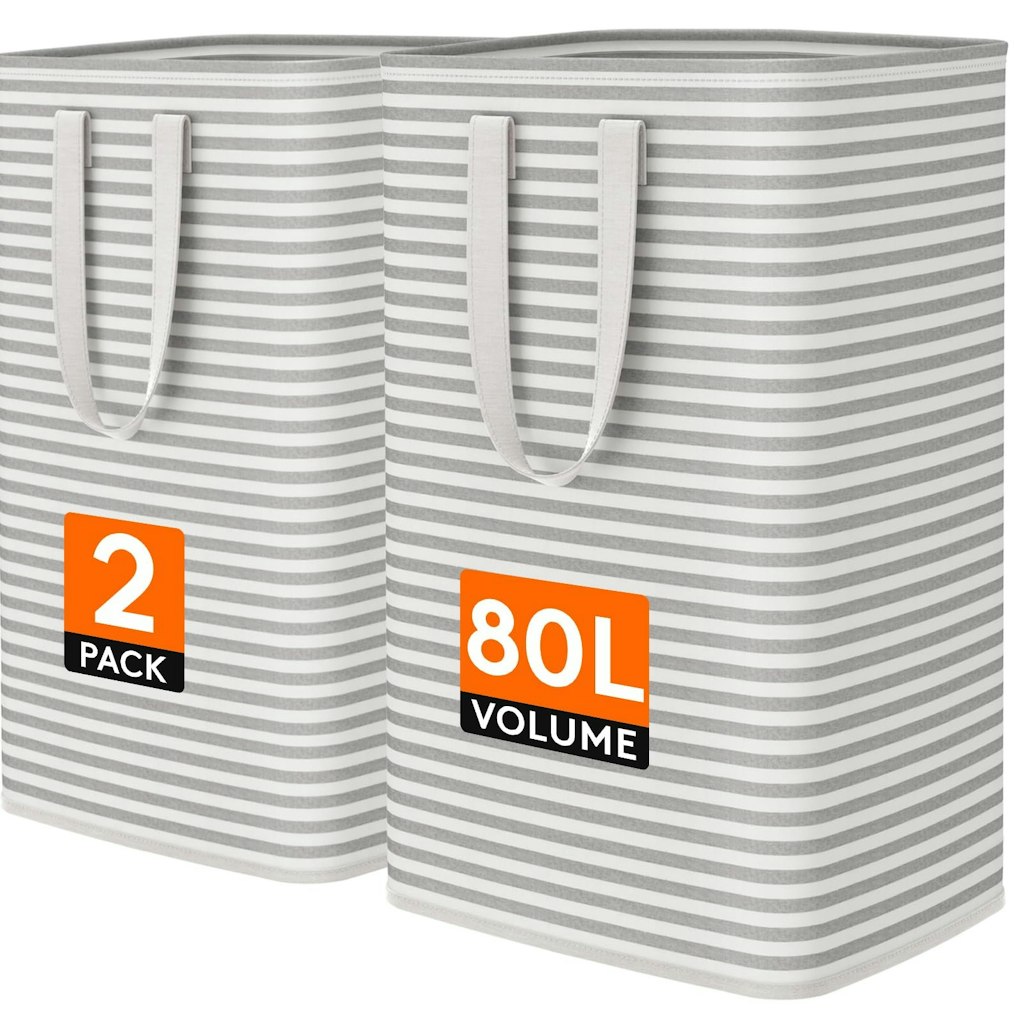 Lifewit Laundry Hampers 2-Pack: $12