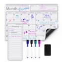 Amazon Basics Magnetic Dry Erase Whiteboard Calendar for $9 + free shipping w/ Prime
