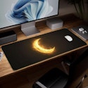 Leather Desk Pad 10"x25.6" Mouse Pad for $1 + free shipping w/ $25