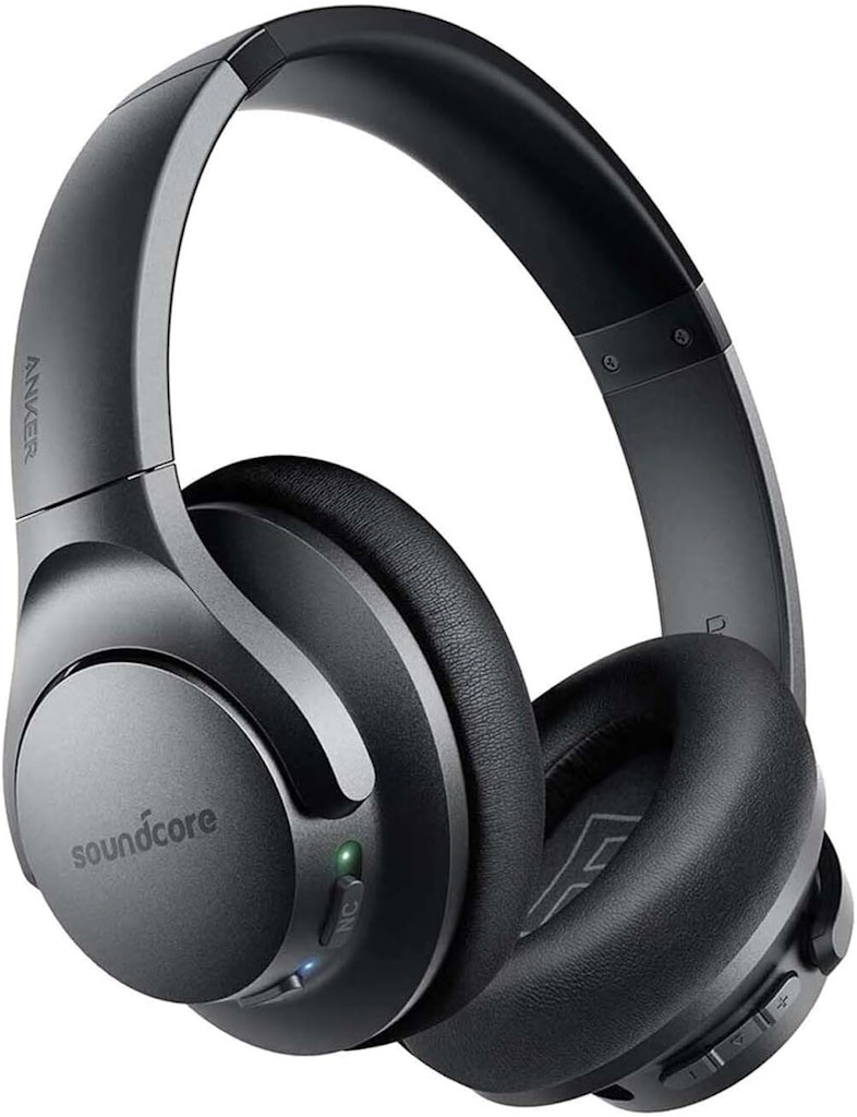 Certified Refurb Anker Soundcore Life Q20 ANC Wireless Over-Ear Headphones: $20.99