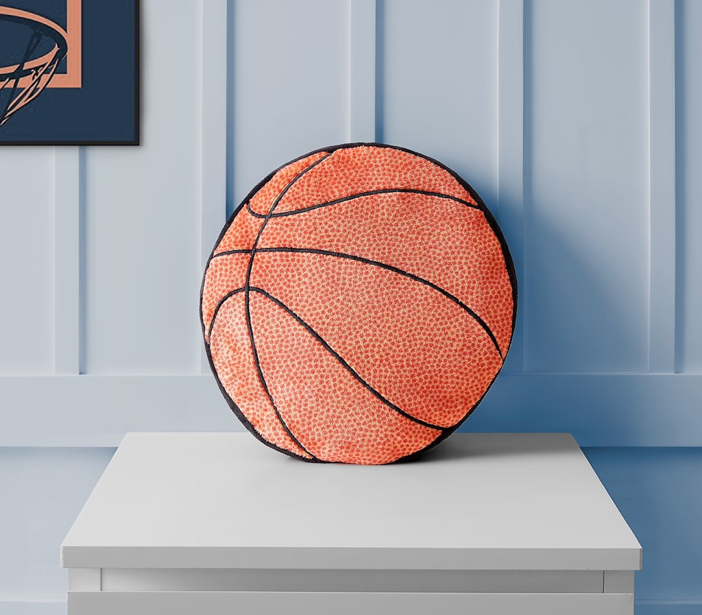 Your Zone Kids' Basketball Decorative Pillow: $2.97 Your Zone Kids' Basketball Decorative Pillow: $2.97
