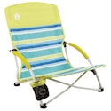 Coleman Utopia Breeze Lightweight Beach Chair w/ Cup Holder & Carry Bag for $37 w/ Prime + free shipping