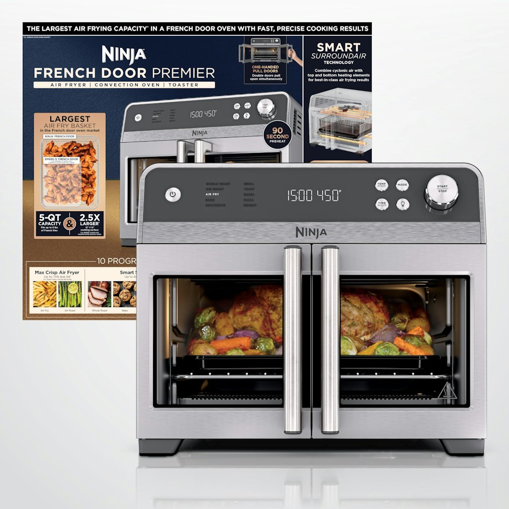 Ninja French Door Premier 10-in-1 Air Fry Oven: $180 Ninja French Door Premier 10-in-1 Air Fry Oven: $180