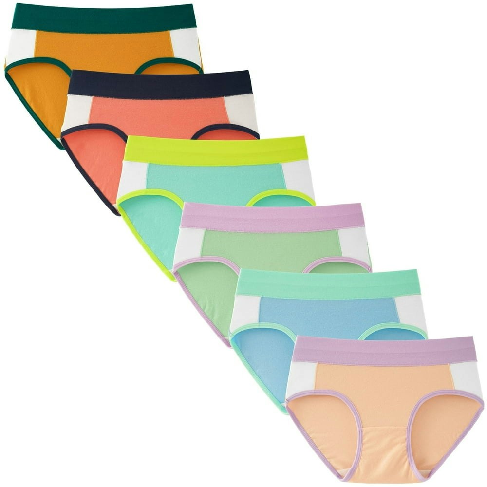 Innersy Teen Girls Cotton Panties 6-Pack: $21.24 Innersy Teen Girls Cotton Panties 6-Pack: $21.24