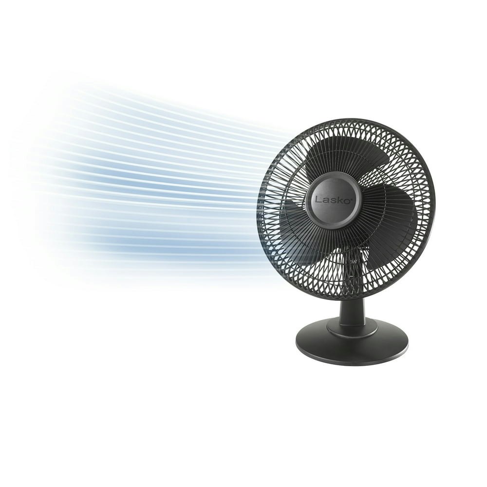 Lasko 12" 3-Speed Oscillating Table Fan: $37.99