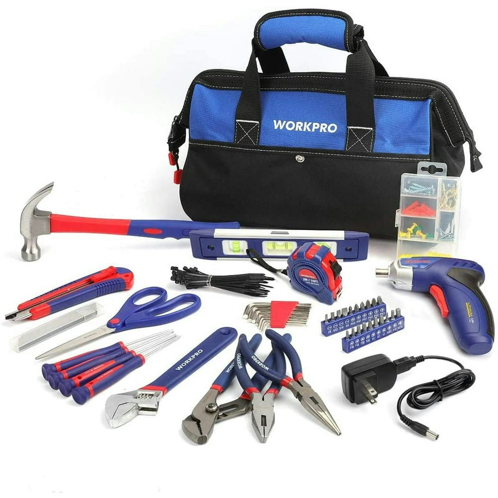 Workpro 125-Piece Household Tool Kit: $35.99