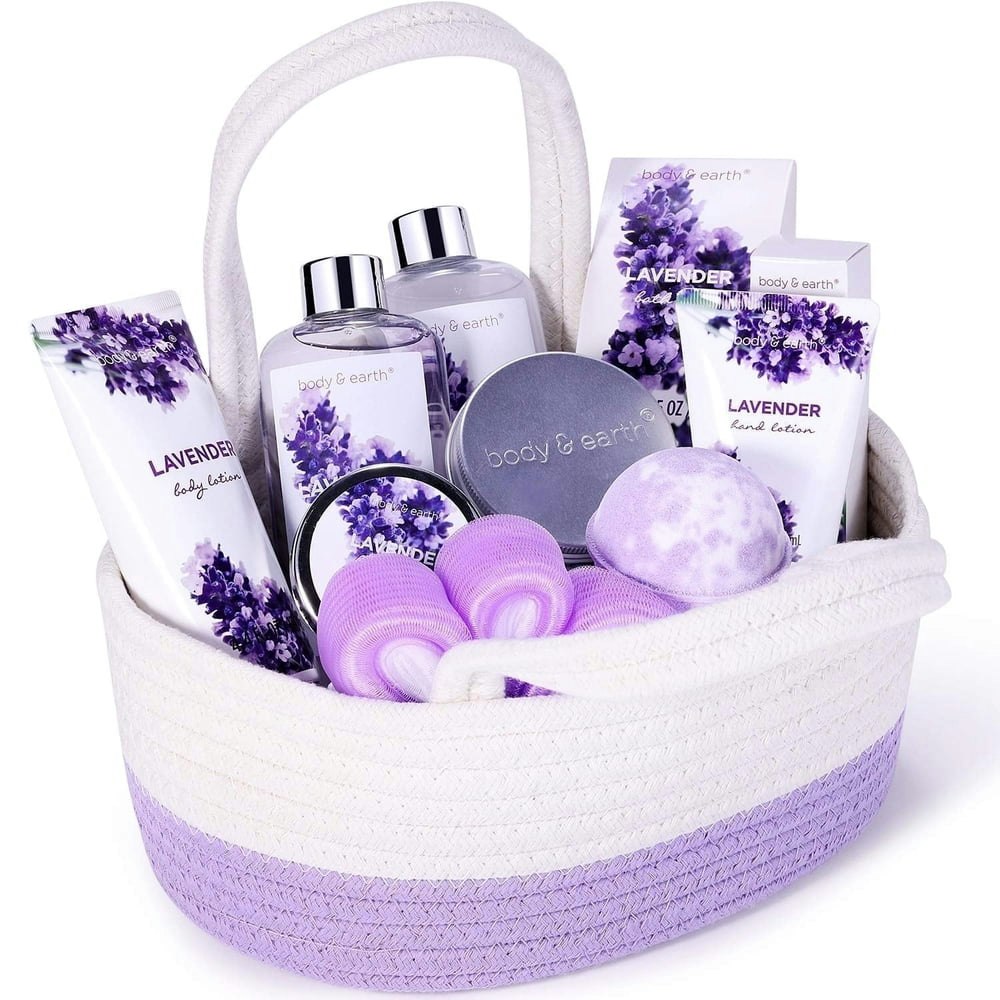 Body & Earth 11-Piece Lavender Spa Gift Set: $24.79 Body & Earth 11-Piece Lavender Spa Gift Set: $24.79