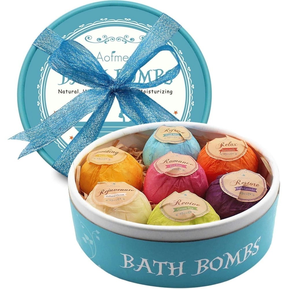 Aofmee 7-Piece Bath Bomb Set: $12.69 Aofmee 7-Piece Bath Bomb Set: $12.69