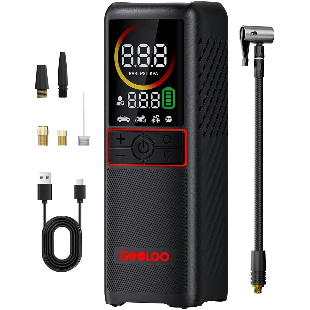 GOOLOO GT160 Portable Tire Inflator Air Compressor: $39.99 GOOLOO GT160 Portable Tire Inflator Air Compressor: $39.99