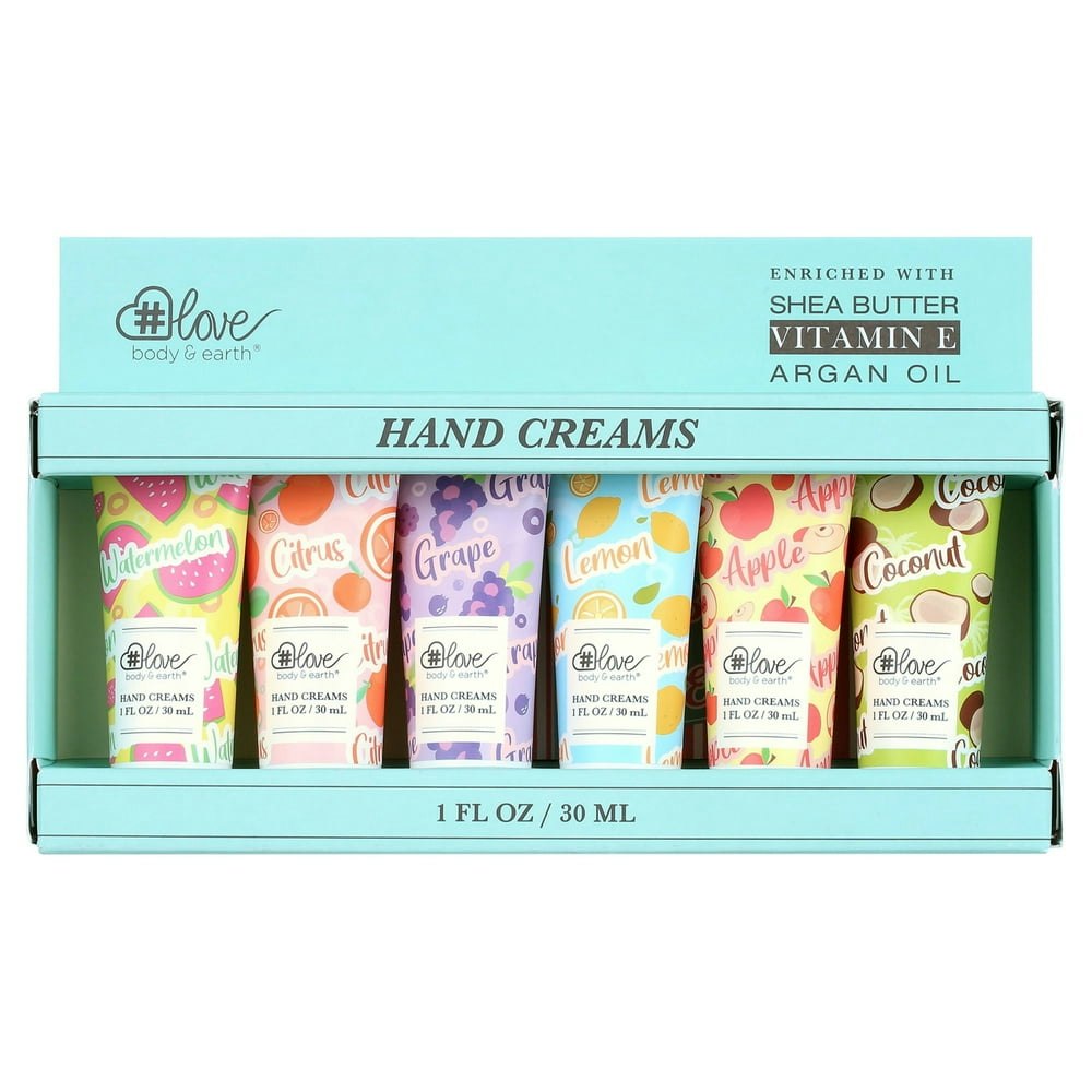 Body & Earth Hand Cream Gift Set 6-Pack: $11.99