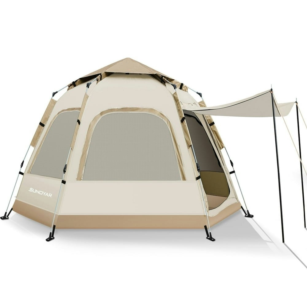 Sunoyar 4-6 Person Camping Tent: $71.99 Sunoyar 4-6 Person Camping Tent: $71.99