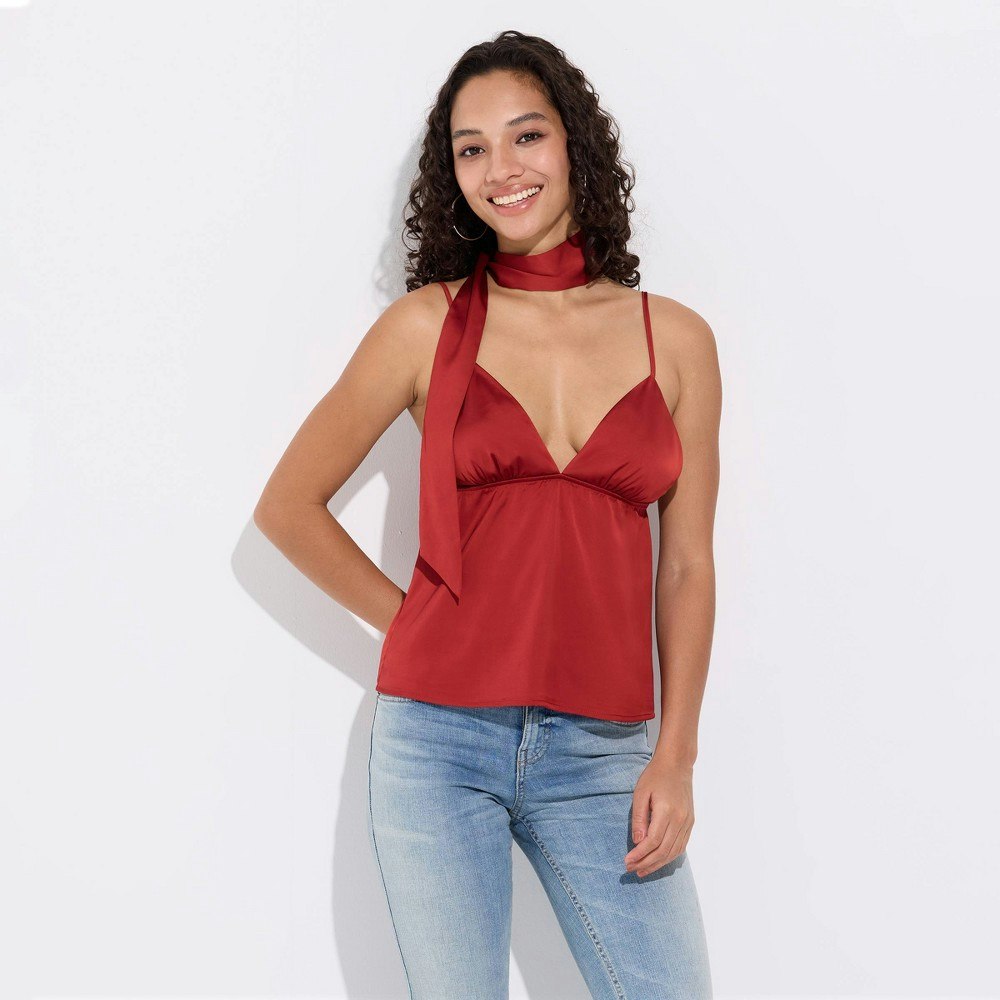 Women's Satin Scarf Cami: $27 Women's Satin Scarf Cami: $27