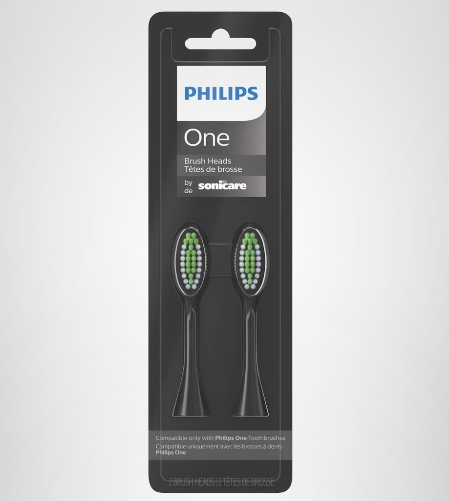 Philips One by Sonicare Brush Heads 2-Pack: $6 via Sub. & Save Philips One by Sonicare Brush Heads 2-Pack: $6 via Sub. & Save