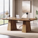 Tribesigns 63" Executive Desk for $177 + free shipping