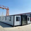 Foldable Container House Prefab Tool Shed for Construction Site for $4,554 + free shipping