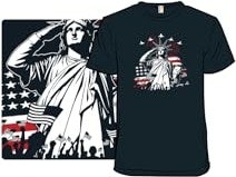 Patriotic Tees at Woot: 2 for $7 each