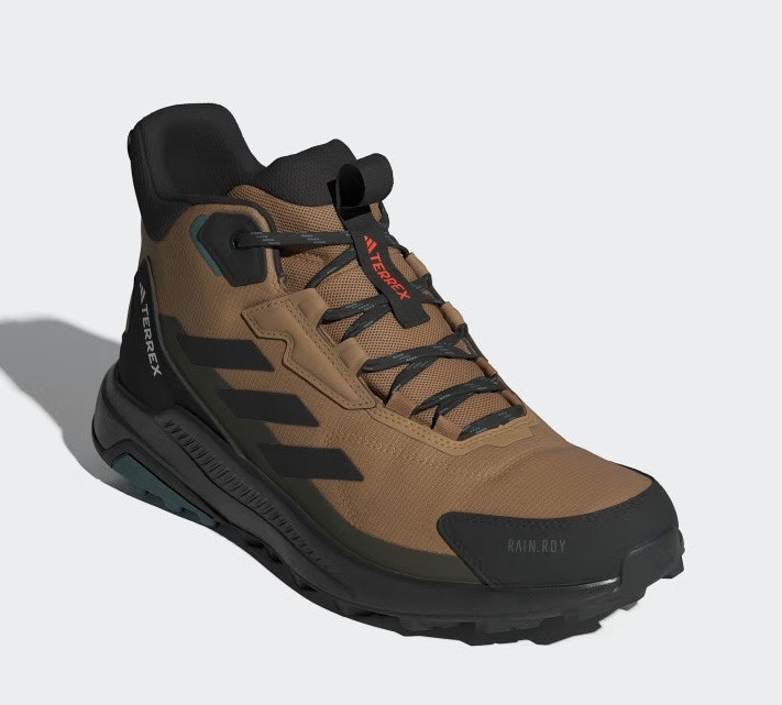 adidas Men's Terrex Anylander Mid Rain.Rdy Hiking Shoes: $50