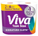 Viva Signature Cloth Paper Towel Triple Roll 2-Pack for $7 + free shipping w/ $25