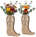 Cowboy Boot Wall Planter 2-Pack for $11 + free shipping w/ Prime