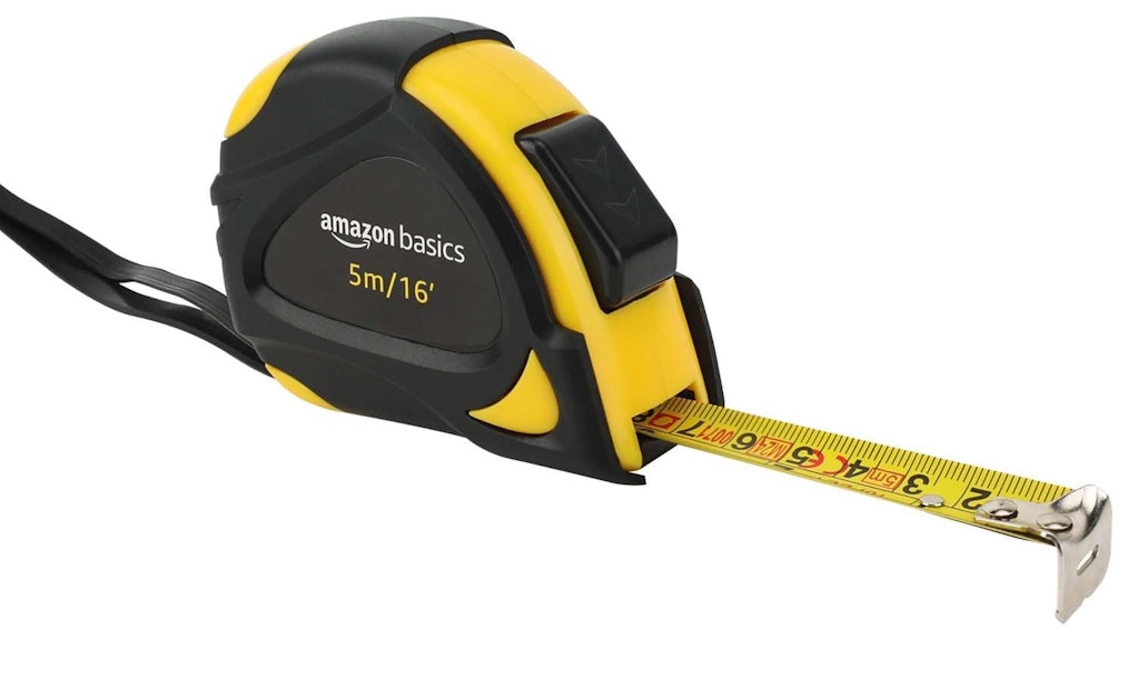 Amazon Basics Self-Locking 16-Foot Tape Measure: $4.95 Amazon Basics Self-Locking 16-Foot Tape Measure: $4.95