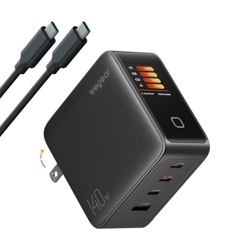 WeGear 140W GaN USB C Charger Block: $46 w/ Prime 