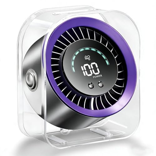 Fowseek 4000mAh Rechargeable Desk Fan: $14.39