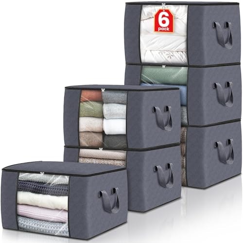 Fab Totes 60L Storage Bag 6-Pack: $9.92