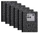 Pen+Gear Wide Ruled 80-Sheet Composition Book 6-Pack for $2 + free shipping w/ $35