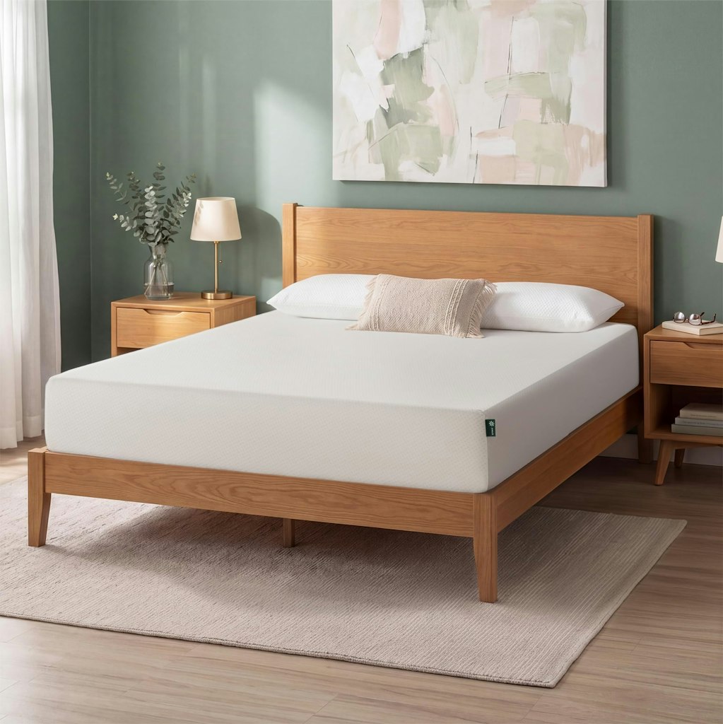 Zinus 10" Green Tea Memory Foam Queen Mattress: $176 w/ Prime