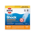 HTH Pool Care Shock Advanced 1-lb. Treatments 12-Pack for $36 w/ Prime + free shipping