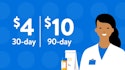 Walmart Low-Cost Prescription Program for From $4