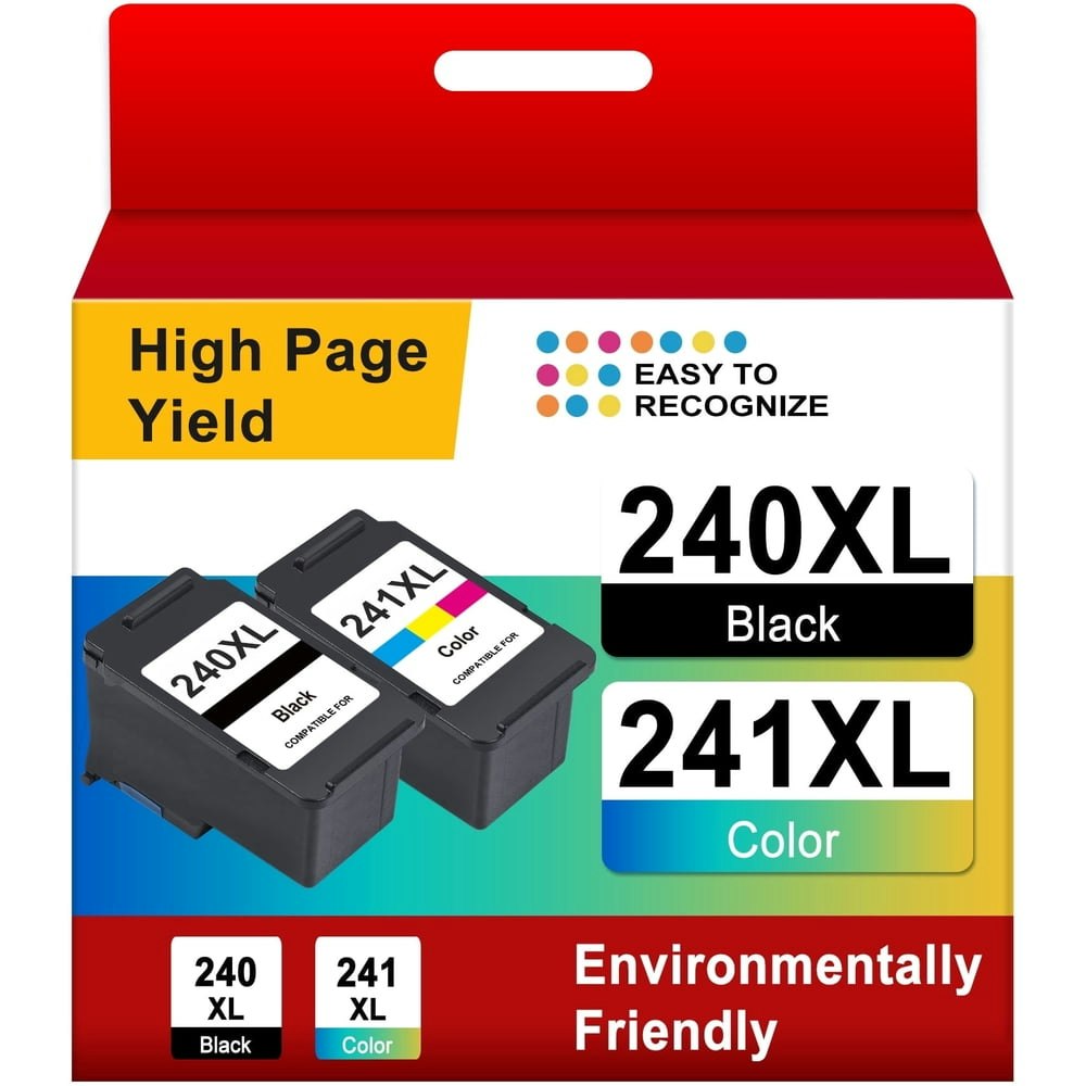 240XL 241XL Compatible Ink Cartridge 2-Pack: $38.69 240XL 241XL Compatible Ink Cartridge 2-Pack: $38.69