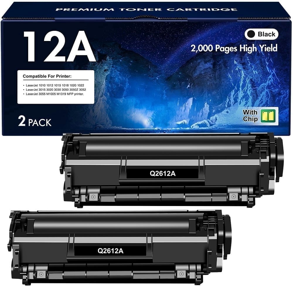 Q2612A 12A Toner Cartridge 2-Pack: $16.70 Q2612A 12A Toner Cartridge 2-Pack: $16.70