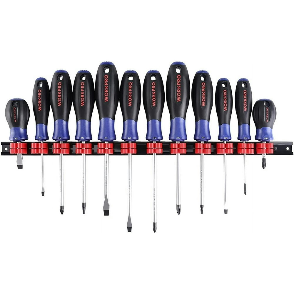 Workpro 12-Piece Magnetic Screwdriver Set: $17.99
