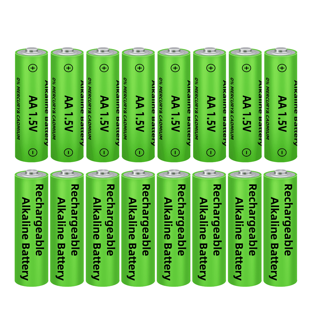 Dfito 1.5V Alkaline AA Rechargeable Battery 16-Pack: $13.99 Dfito 1.5V Alkaline AA Rechargeable Battery 16-Pack: $13.99